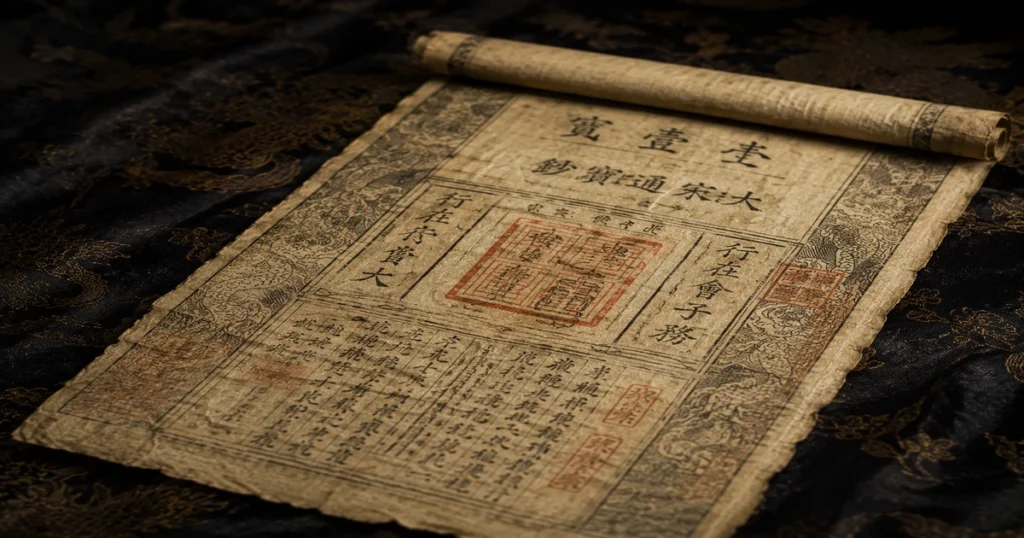 The history of money: how currency changed civilization forever The first paper money introduced in ancient china