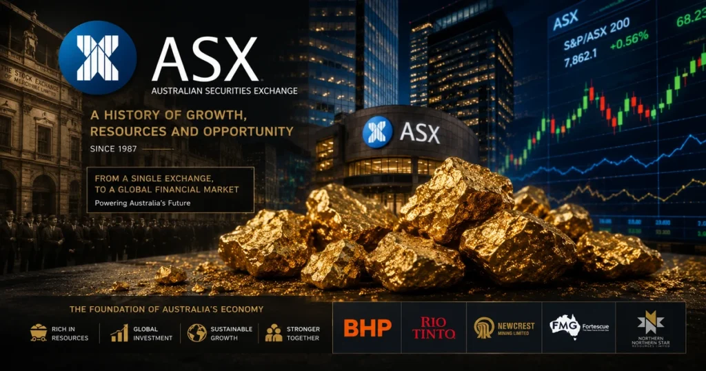 Historical development of the australian securities exchange