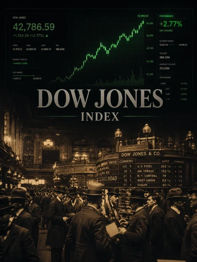 Dow jones index web story
