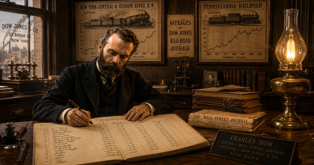 Historical charles dow charting the early dow jones industrial average