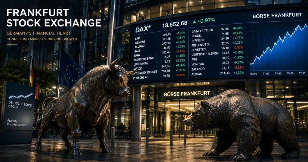 Frankfurt stock exchange and germany’s financial market history