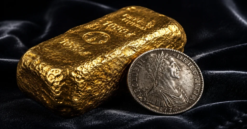 Historical gold and silver commodity trading in ancient civilizations