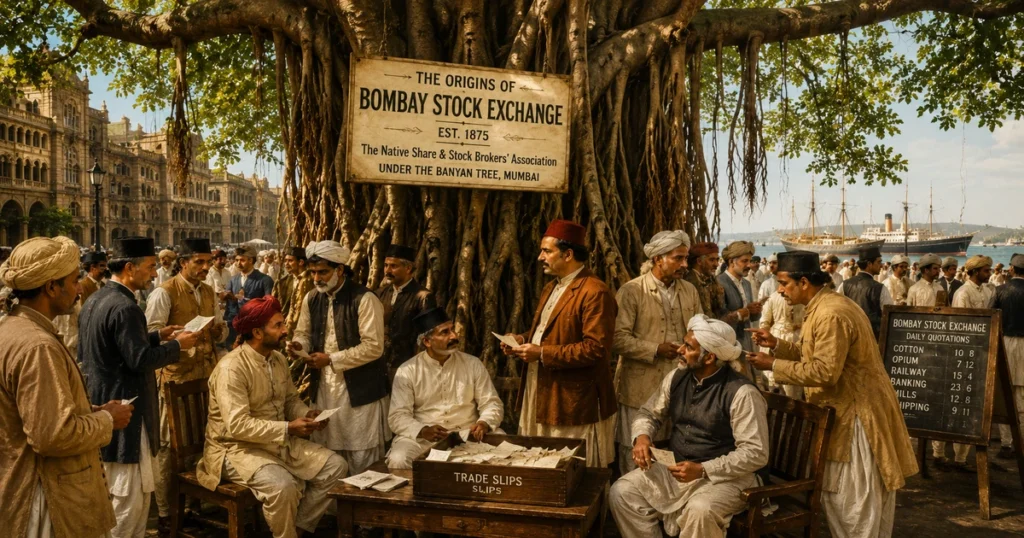 The history of bombay stock exchange and indian stock market