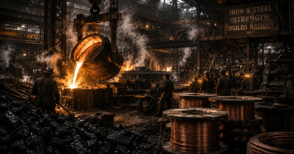 Industrial revolution driving commodity demand across europe