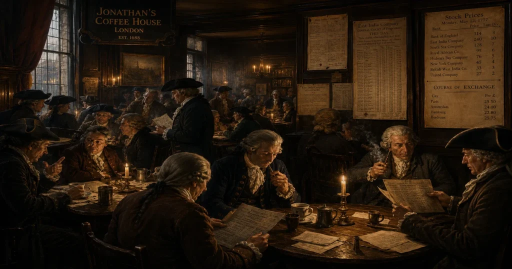 Early london stock exchange during the industrial revolution
