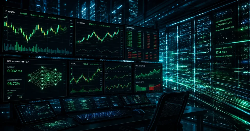 Modern electronic stock trading systems and digital markets