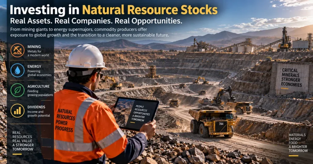 Heavy industrial copper mining haul trucks operating inside an expansive open-pit mine beneath blue skies.